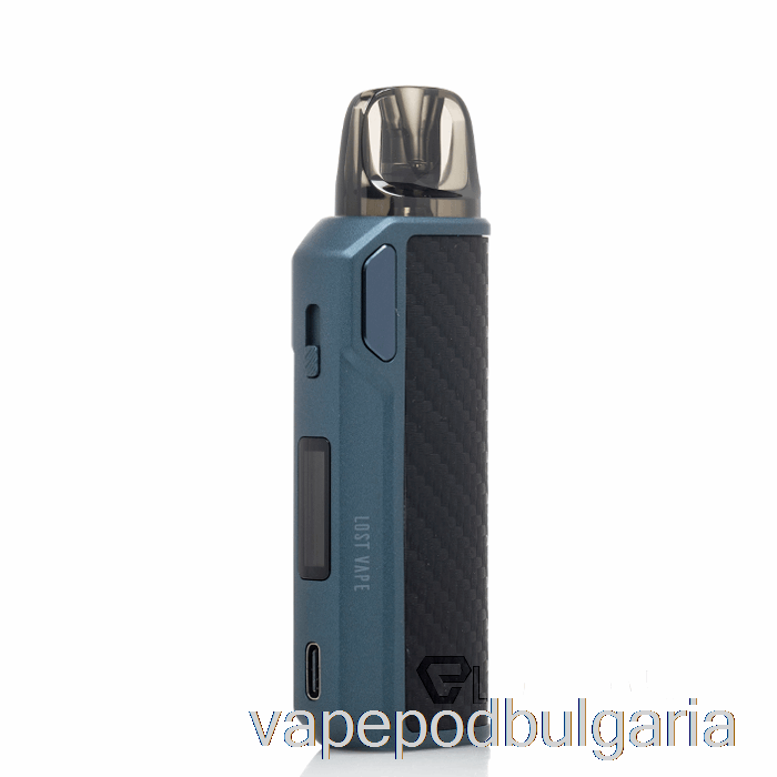 Vape Течности Lost Vape Thelema Elite 40 Pod Kit Blue Carbon